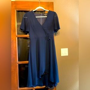 Women’s navy blue dress size 3. SEQUIN HEARTS